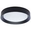 Selene 13 Inch LED Flush Mount CCT Selectable Black Finish