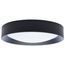 Selene 13 Inch LED Flush Mount CCT Selectable Black Finish