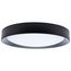 Selene 17 Inch LED Flush Mount CCT Selectable Black Finish