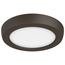 Blink Pro 9W 5in LED Fixture CCT Selectable Round Shape Bronze Finish 120V