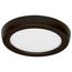 Blink Pro 9W 5in LED Fixture CCT Selectable Round Shape Bronze Finish 120V