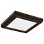 Blink Pro 9W 5in LED Fixture CCT Selectable Square Shape Bronze Finish 120V