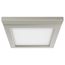 Blink Pro 9W 5in LED Fixture CCT Selectable Square Shape Brushed Nickel Finish 120V