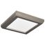 Blink Pro 9W 5in LED Fixture CCT Selectable Square Shape Brushed Nickel Finish 120V
