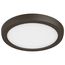 Blink Pro 11W 7in LED Fixture CCT Selectable Round Shape Bronze Finish 120V