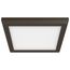Blink Pro 11W 7in LED Fixture CCT Selectable Square Shape Bronze Finish 120V