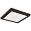 Blink Pro 11W 7in LED Fixture CCT Selectable Square Shape Bronze Finish 120V