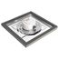 Blink Pro 11W 7in LED Fixture CCT Selectable Square Shape Brushed Nickel Finish 120V