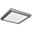 Blink Pro 11W 7in LED Fixture CCT Selectable Square Shape Brushed Nickel Finish 120V