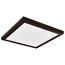Blink Pro 13W 9in LED Fixture CCT Selectable Square Shape Bronze Finish 120V