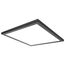 Blink Pro Plus 47 Watt 24"x 24" Surface Mount LED CCT Selectable 90 CRI Black Finish 120/277 Volt Square Shape