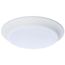 7" LED Disk Light 5-CCT Selectable 27K/3K/35K/4K/5K White Finish