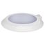 10" LED Disk Light Fixture w/ Occupancy Sensor White Finish CCT Selectable