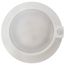 10" LED Disk Light Fixture w/ Occupancy Sensor White Finish CCT Selectable