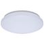 11" LED Cloud Fixture with Sensor, 11.5Ws, 27K/30K/35K/40K/50K CCT Selectable, Round Shape, White Finish, 120V