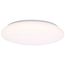 14" LED Cloud Fixture with Sensor, 17Ws, 27K/30K/35K/40K/50K CCT Selectable, Round Shape, White Finish, 120V
