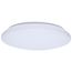 14" LED Cloud Fixture with Sensor, 17Ws, 27K/30K/35K/40K/50K CCT Selectable, Round Shape, White Finish, 120V
