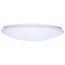 19" LED Cloud Fixture, 25Ws, 27K/30K/35K/40K/50K CCT Selectable, Round Shape, White Finish, 120V