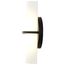 Tucker LED Wall Sconce Etched Opal Glass Aged Bronze Finish