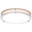 Glamour, LED 13" Flush Mount, Brushed Nickel Finish, 27K/3K/35K/4K/5K CCT Selectable