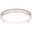 Glamour, LED 17" Flush Mount, Brushed Nickel Finish, 27K/3K/35K/4K/5K CCT Selectable