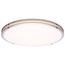 Glamour, LED 24" Flush Mount, Brushed Nickel Finish, 27K/3K/35K/4K/5K CCT Selectable