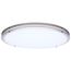 Glamour, LED 24" Flush Mount, Brushed Nickel Finish, 27K/3K/35K/4K/5K CCT Selectable