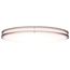 Glamour, LED 32" Oval Flush Mount, Brushed Nickel Finish, 27K/3K/35K/4K/5K CCT Selectable