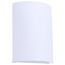 Crispo, LED Wall Sconce, White Finish, 27K/3K/35K/4K/5K CCT Selectable