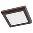 Blink Performer 8 Watt LED 5 Inch Square Fixture Bronze Finish 5 CCT Selectable