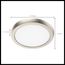 Blink Performer 10 Watt LED 7 Inch Round Fixture Brushed Nickel Finish 5 CCT Selectable