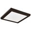 Blink Performer 10 Watt LED 7 Inch Square Fixture Bronze Finish 5 CCT Selectable