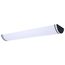 Glamour, LED 50" Linear Flush Mount, Black Finish, 27K/3K/35K/4K/5K CCT Selectable