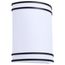 Glamour, LED Wall Sconce, Black Finish, 27K/3K/35K/4K/5K CCT Selectable