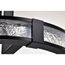 Darrow 24 Inch LED Pendant Matte Black Acrylic Panels