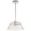 Edmond 17 Inch LED Pendant Polished Nickel