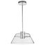 Edmond 17 Inch LED Pendant Polished Nickel