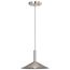Corrine 10 Inch LED Pendant Brushed Nickel 3K/4K/5K CCT Selectable