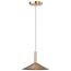 Corrine 10 Inch LED Pendant Burnished Brass 3K/4K/5K CCT Selectable