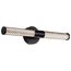 Kingsport 20 Inch LED Vanity Matte Black Acrylic Lens