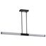 Kingsport 44 Inch LED Island Pendant Matte Black Acrylic Lens