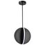 Blaine 13 Inch LED Pendant Matte Black Acrylic Lens