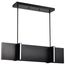 Blaine 38 Inch LED Island Pendant Matte Black Acrylic Lens
