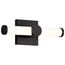 Bowman 12 Inch LED Vanity Matte Black Acrylic Lens