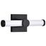 Bowman 12 Inch LED Vanity Matte Black Acrylic Lens