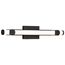 Bowman 24 Inch LED Vanity Matte Black Acrylic Lens