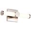 Bowman 12 Inch LED Vanity Brushed Nickel Acrylic Lens