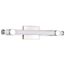 Bowman 24 Inch LED Vanity Brushed Nickel Acrylic Lens