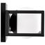 Jenkins 24 Inch 3 Light LED Vanity Matte Black w/ Frosted Glass