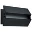 Peak, LED Wall Sconce, CCT Selectable, Matte Black Finish